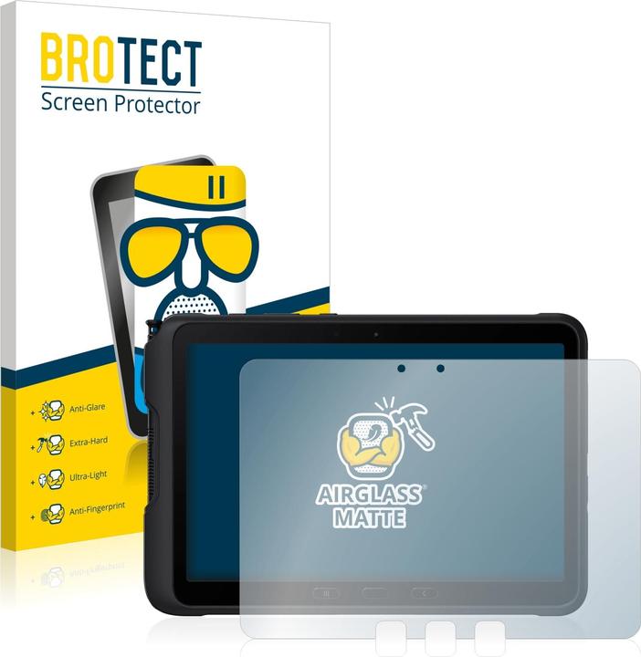 Produktbild BROTECT AirGlass Panzerglasfolie Matt (1 Stk., Samsung Galaxy Tab Active 4 Pro)