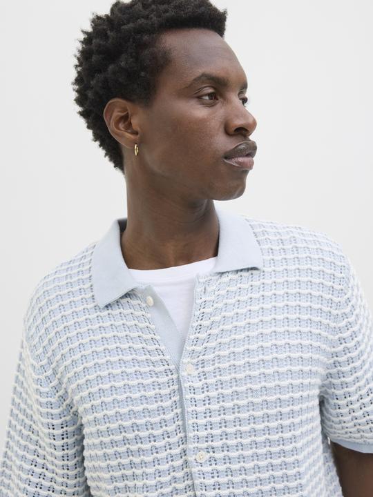 Produktbild Jack & Jones Jordia Knit Ss Polo Styd Ss25 (XL)