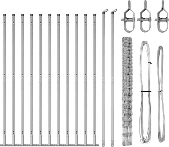 Produktbild vidaXL Outdoor-Zaunpfosten