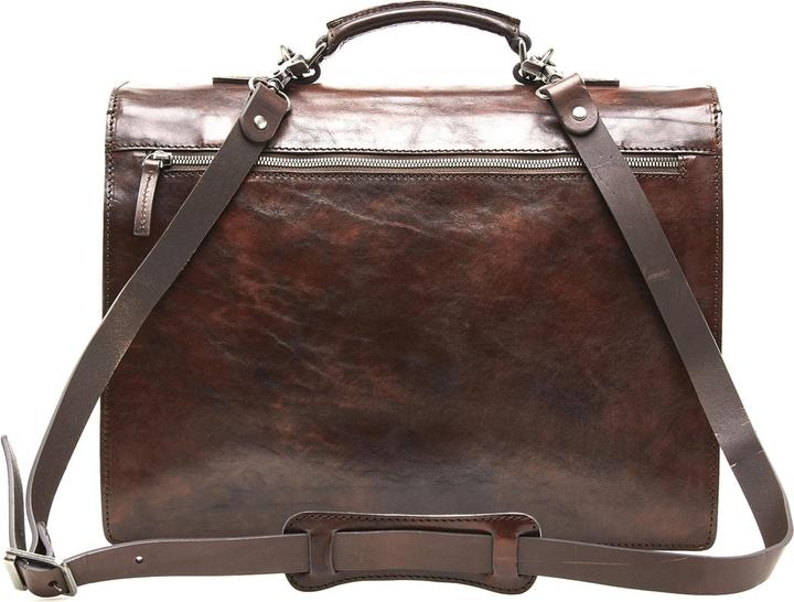 Actual product image Castelijn & Beerens Rien briefcase RFID leather 39.5 cm laptop compartment (17.32")