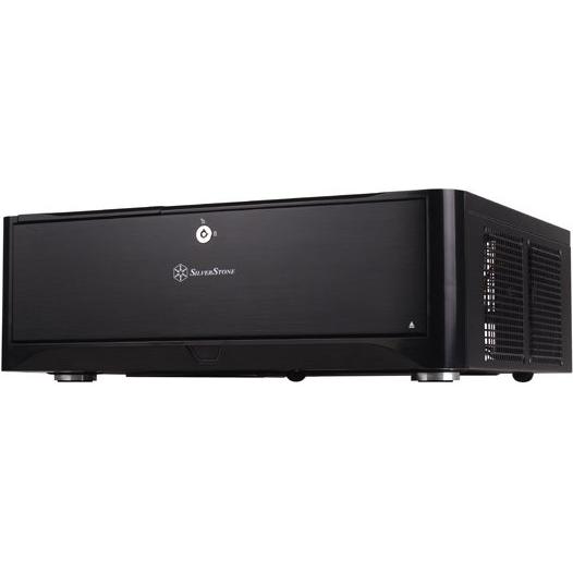 Silverstone SST-GD06B Grandia (mATX, Mini-ITX), PC Gehäuse, Schwarz