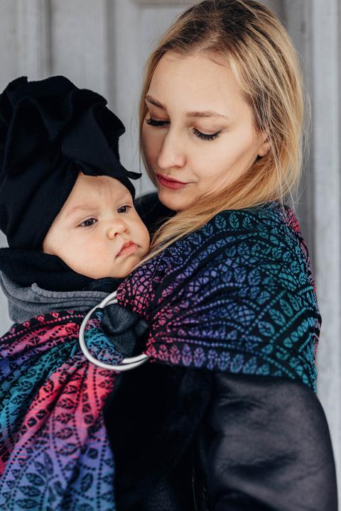 Produktbild Lennylamb Ring Sling - Peacock'S Tail - Black Opal (1.80 m)