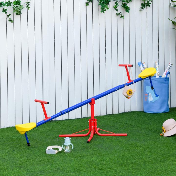 Produktbild Outsunny Kinderwippe mit 360° Drehfunktion