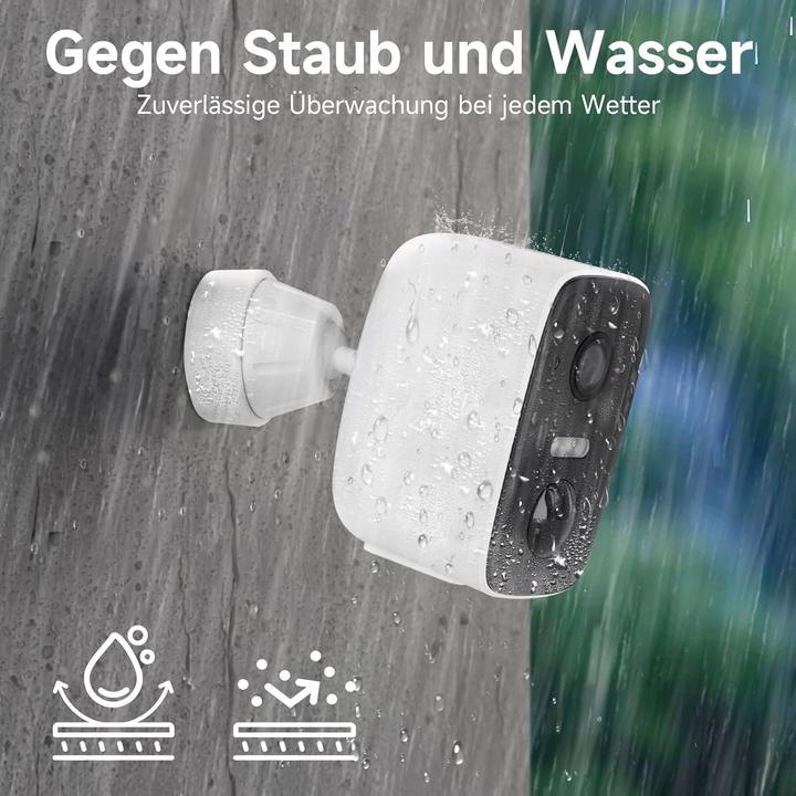 Actual product image Rollei Überwachungskamera Wireless Security Cam 2K (2304 x 1296 Pixels)