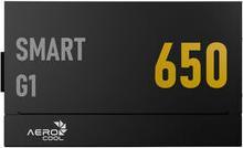 Actual product image AeroCool Smart G1 80 PLUS Gold Netzteil, PCIe 5.1, ATX 3.1 - 650 Watt, schwarz (650 W)
