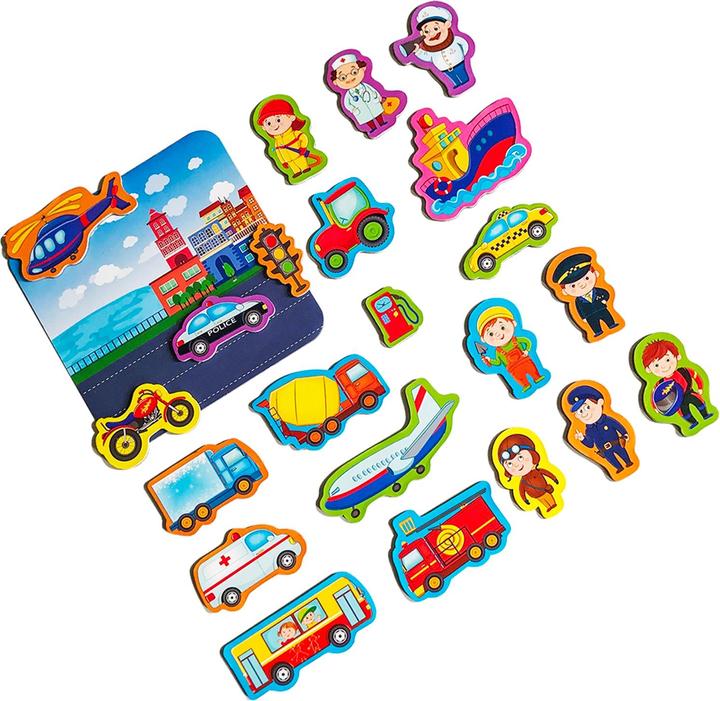 Produktbild Spielmagnete Transport (3 - 5 Jahre)