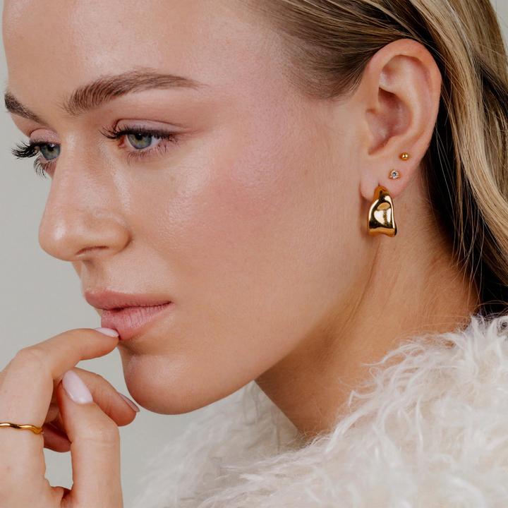 Produktbild Luamaya Delicate Bead Studs (Edelstahl)