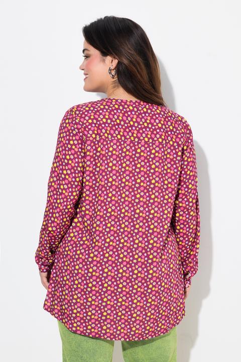 Immagine prodotto Angel of Style Bluse, Minimal Blumendruck, Langarm (48)