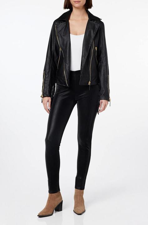 Actual product image Kendall + Kylie Leather Fringe Jacket (L)