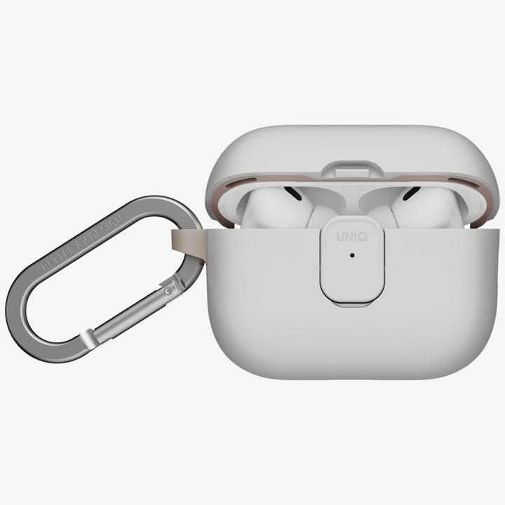 Image du produit Uniq Case Clyde for AirPods Pro 3 gen grey-khaki (Manchon pour casque d'écoute)