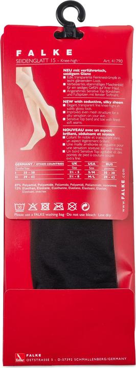Produktbild Falke Seidenglatt 15 KH (15 DEN, 35 - 38)