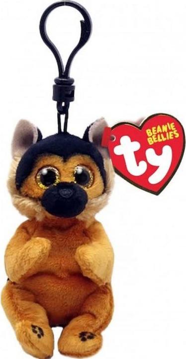 Actual product image Ty Beanie Babies Bellies Clip Ace German 10cm (10 cm)