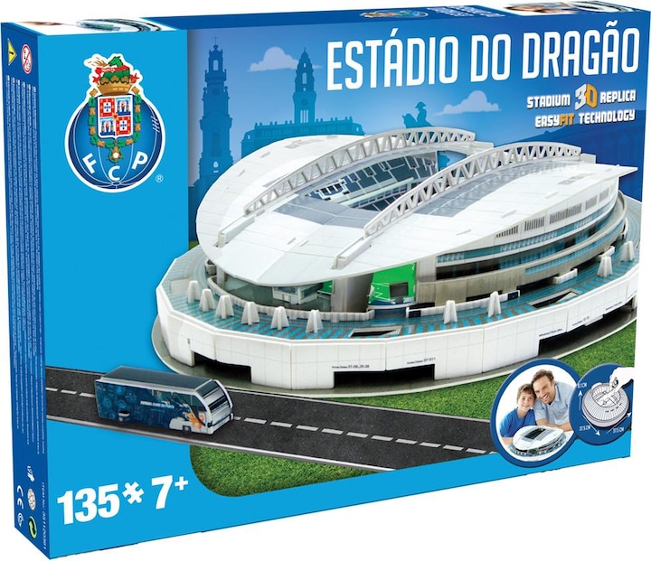 FC Porto Estadio O Dragao Stadion 3D Puzzle (135 Teile)