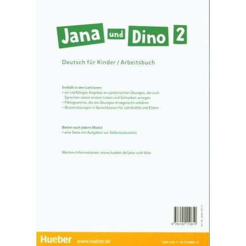 Thumbnail - Jana und Dino 2 : Deutsch für Kinder : Arbeitsbuch, Schulbücher von Collectif