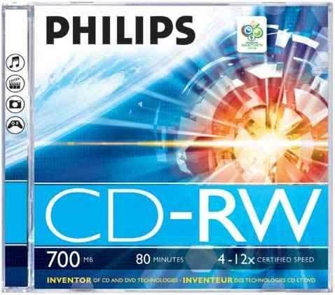 Immagine prodotto Philips 8710101710242 CD-RW vuoto 700 MB (1 x)