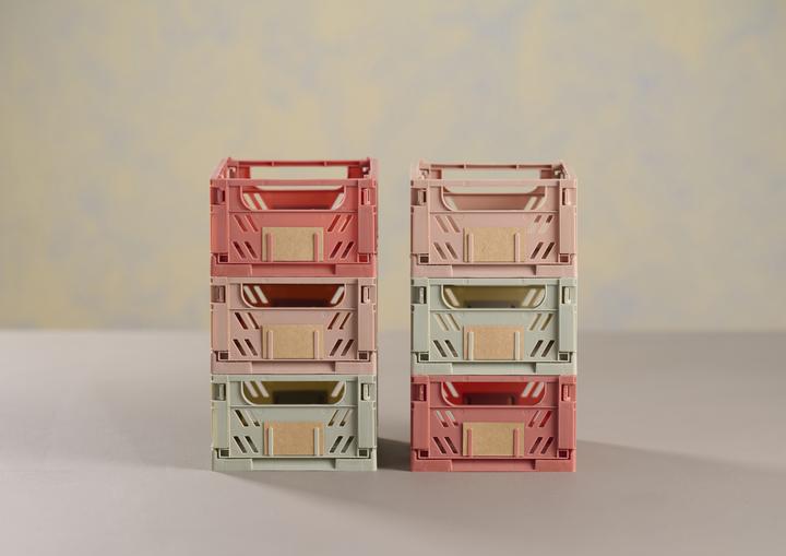 Actual product image Schou Storage Box foldable S (17 x 12.5 x 7 cm, 1.20 l)