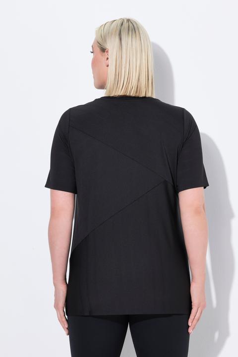 Actual product image Ulla Popken Funktionsshirt, schnelltrocknend, Rundhals, Langarm (46, 48)