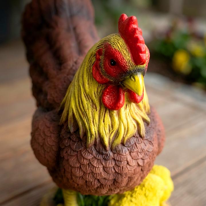Produktbild Relaxdays Gartenfigur Huhn