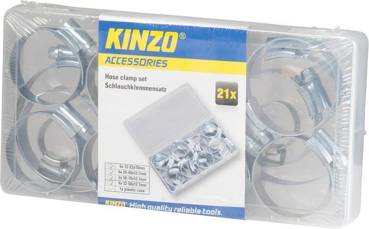 Kinzo Trouser clamp set 21pcs (Hose clip)