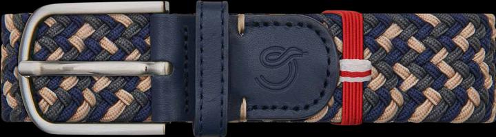 Actual product image La Boucle Biarritz Trio Belt Super Stretch Navy Blue/Green/B (105)