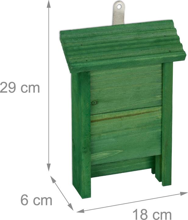 Actual product image Relaxdays Bat box