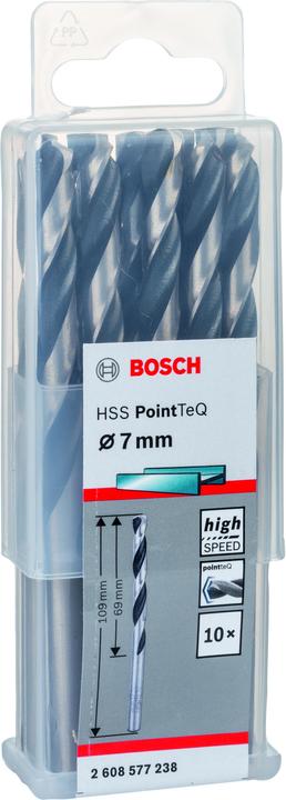 Actual product image Bosch Professional Zubehör HSS twist drill PointTeQ (7 mm)