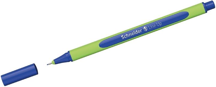 Image du produit Schneider Line-Up Fineliner (fineliner triangulaire, largeur de trait 0,4 mm, boîtier en plastique biosourcé) (Bleu, 10x)