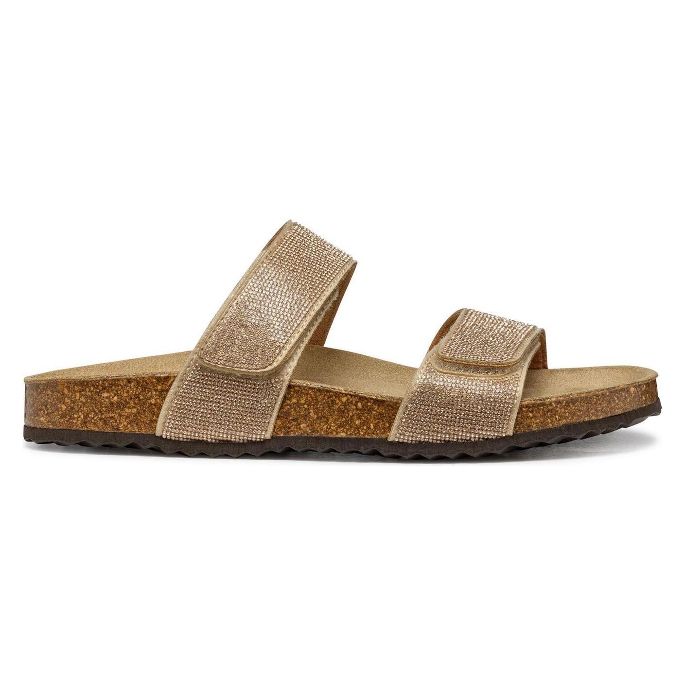 Geox, Damen, Sandalen, Brionia R D, Gold, (40)