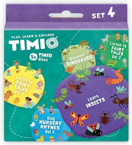 Produktbild Timio Audio Disc Set 4 (Spanisch, Isländisch, Portugiesisch, Deutsch, Italienisch, Chinesisch, Französisch, Multilingual, Englisch)