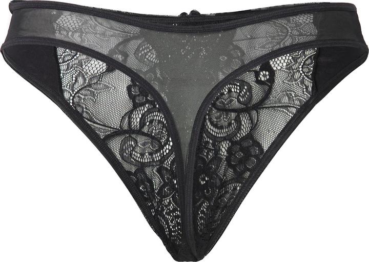 Produktbild Ulla Popken String ouvert, offener Schritt, Spitze (54)