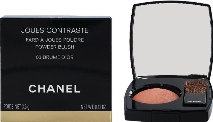 Actual product image Chanel Joues Contraste Powder Blush No.03 Brume D Or 4 g (No.03 Brume D)