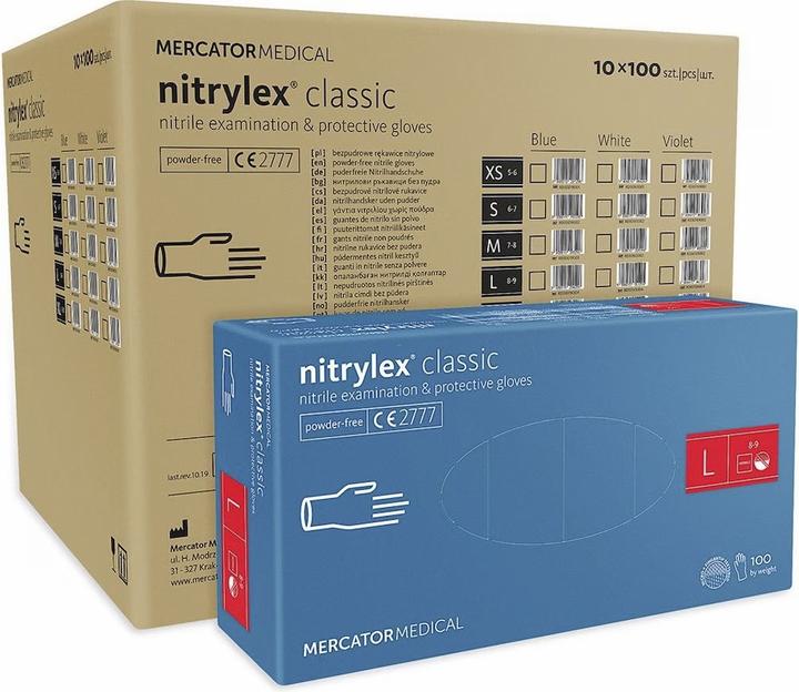 Produktbild Mercator Medical Einweg-Nitril-Handschuhe (S)