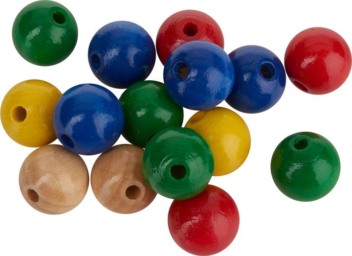 Produktbild Knorr Prandell Holzperlen, Ø 15 mm, 15 Stück