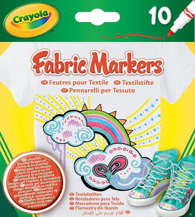 Actual product image Crayola Fabric marker (10x)