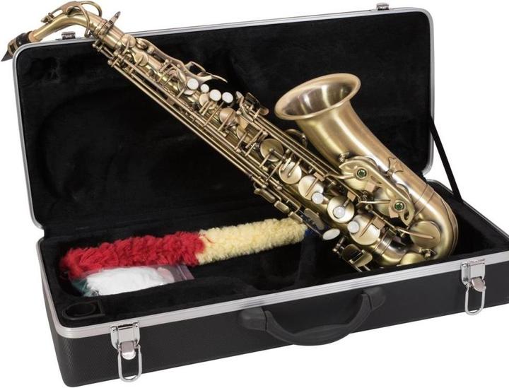 Dimavery SP-30 Eb altsaxofoon, vintage (Saxofoon)