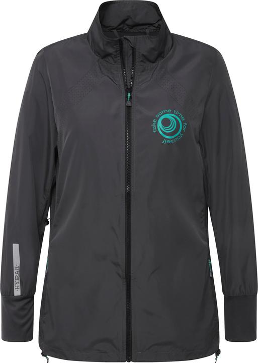 Image du produit Ulla Popken Veste légère HYPAR à col montant et cordon coulissant, matière recyclée (42, 44)