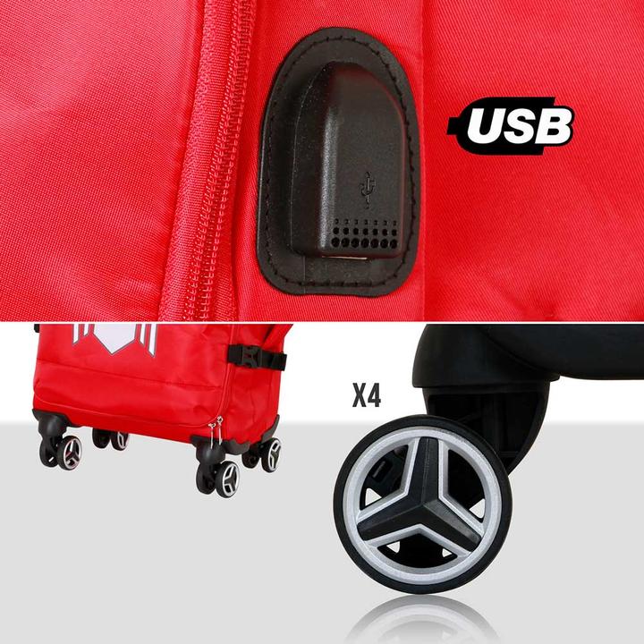 Produktbild Karactermania 4-Wheel Cabin Suitcase Spider (30 l)