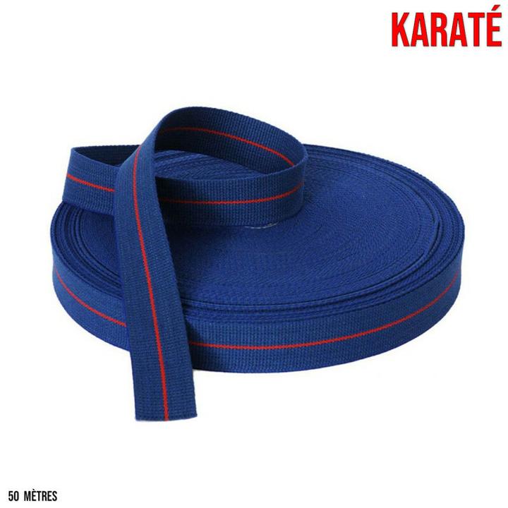Actual product image Metal Boxe Karate belt roll (One size)