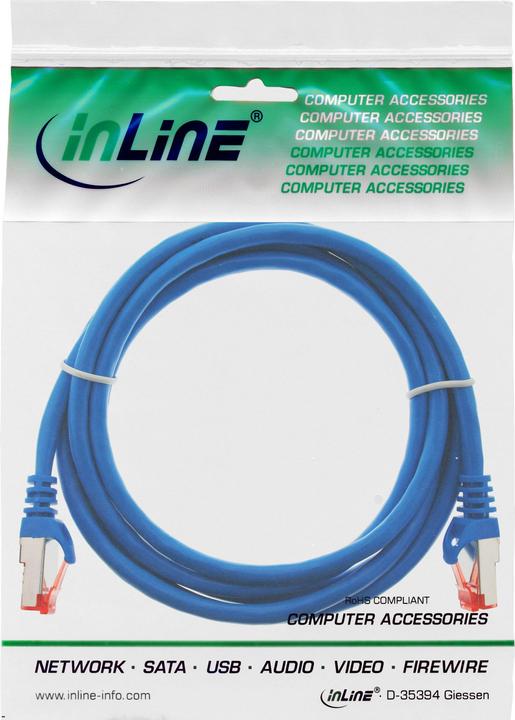 Actual product image InLine Patch cable (S/FTP, CAT6, 1 m)