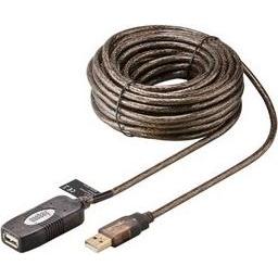 Goobay Aktives Verlängerungskabel (10 m, USB 2.0), USB Kabel