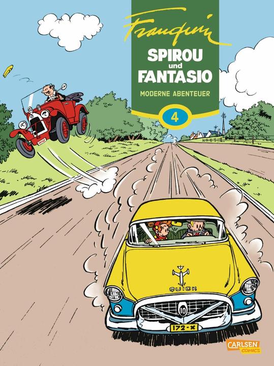 Produktbild Spirou & Fantasio Gesamtausgabe 04: Moderne Abenteuer (Deutsch, André Franquin, 2015)