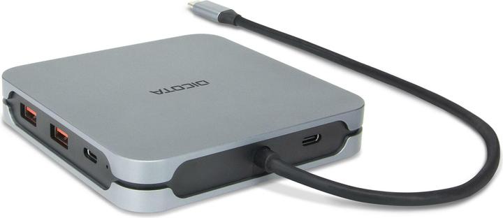 Dicota USB-C 10-in-1 Docking Station (USB-C, 10 Ports)