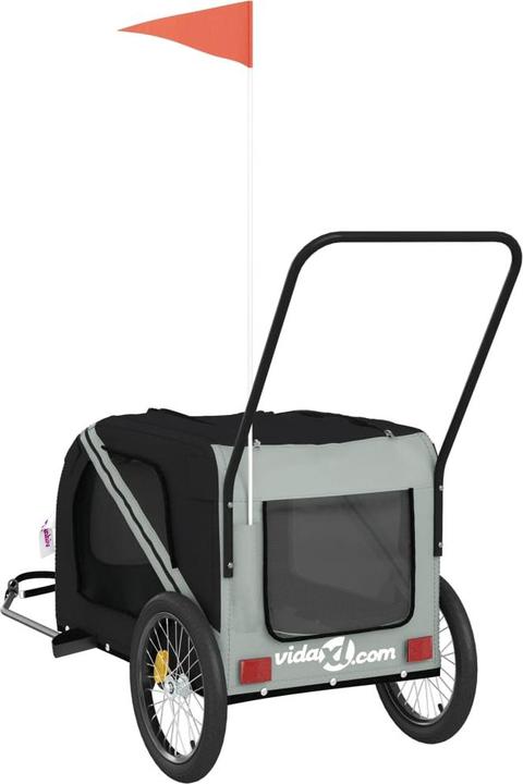 Produktbild vidaXL Fahrradanhänger Hund