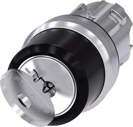 Actual product image Siemens Key switch 2-stage rectangular Ř22mm 3SU1050-4CF01-0AA0