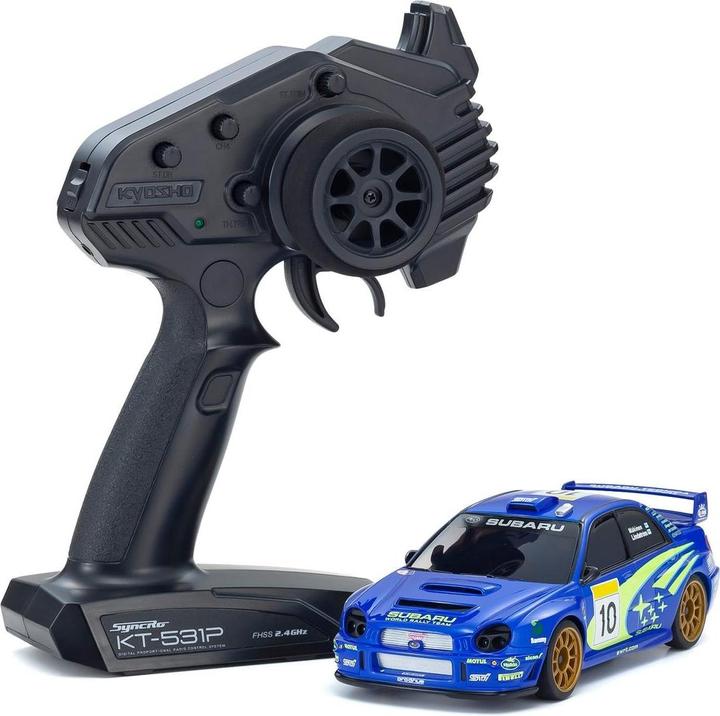 Image du produit Kyosho Mini-Z MA020 Subaru Impreza WRC 2002 Blanc, ARTR (Presque prêt à être conduite)