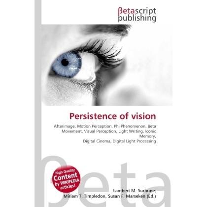 Persistence of vision, Fachbücher