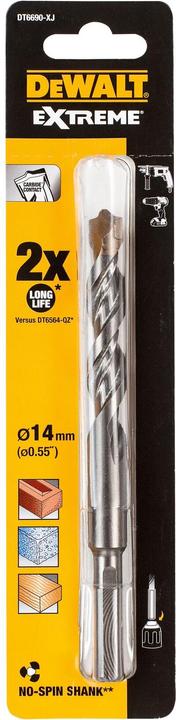 Actual product image DeWalt Masonry drill (14 millimetres)