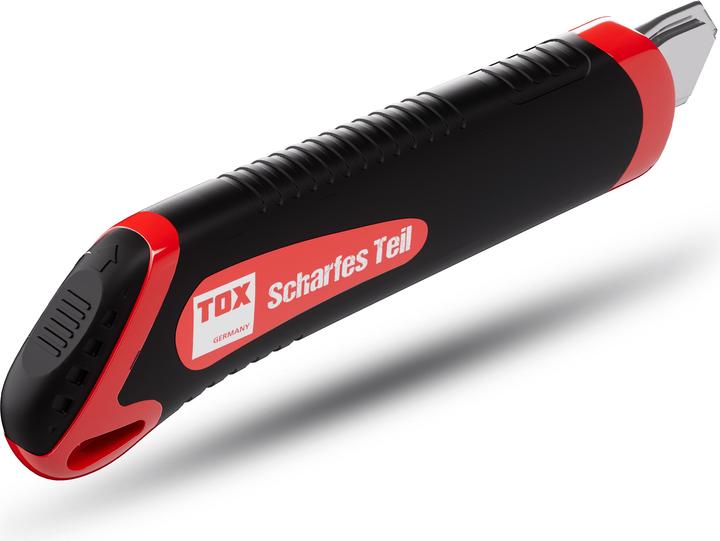 Image du produit Tox Cutter rouge "Objet tranchant" incl. 3 lames (Cutters)