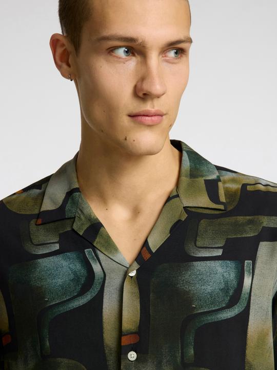 Immagine prodotto Selected Homme Gemustertes Kurzarmhemd (XL)