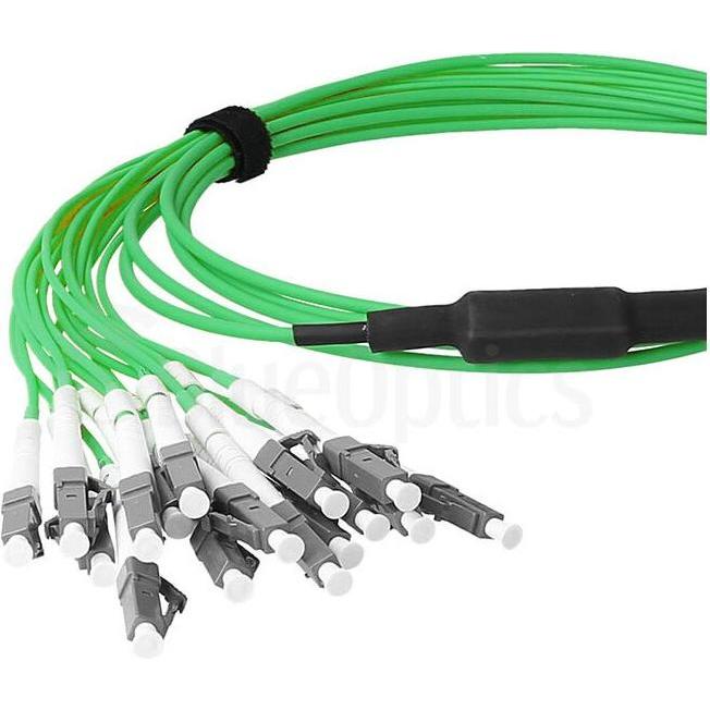 Thumbnail - BlueOptics LWL MTP/8xLC Duplex Breakout Kabel OM5 10 Meter (10 m), Netzwerkkabel